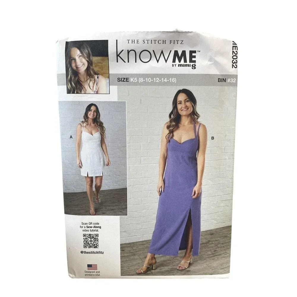 KNOW ME by mimi g ME2032 Dress K5 (8-10-12-14-16) A-Line‎ Slip Dress